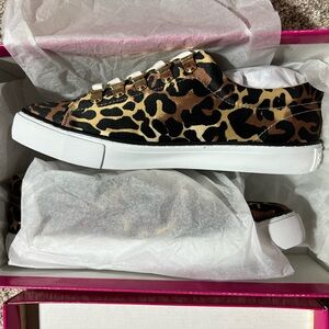 Brand New Lilly Pulitzer Hallie Sneaker My Favorite Spot Onyx Black Size 7.5